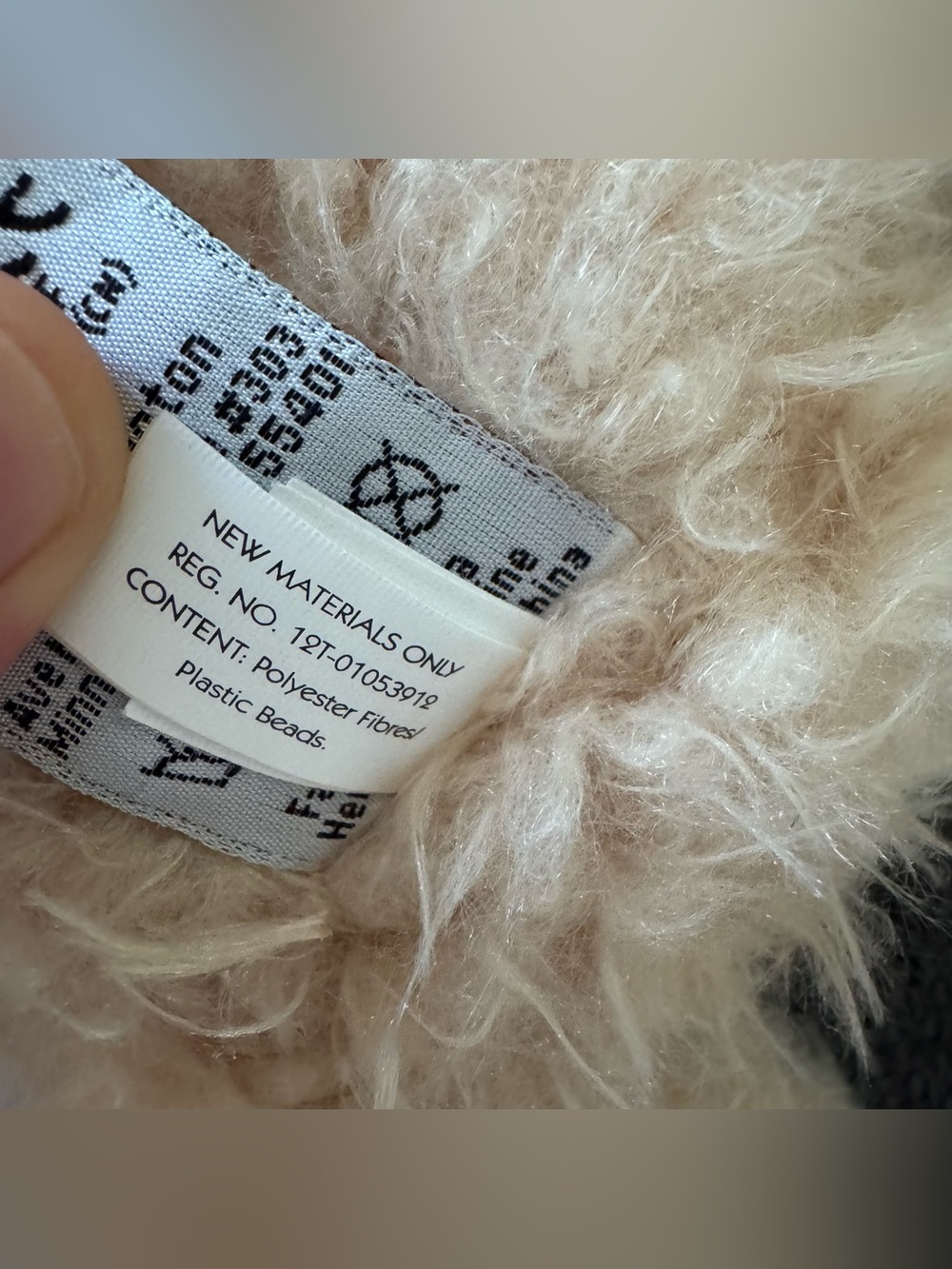 Jellycat "I am Medium Angora Puppy" Dog Plush Stuffed Animal Retired Tan Beige - Picture 10 of 10